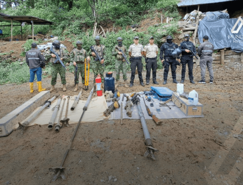 Éxito en operativo "Golpe Bajo" contra minería ilegal en Loja