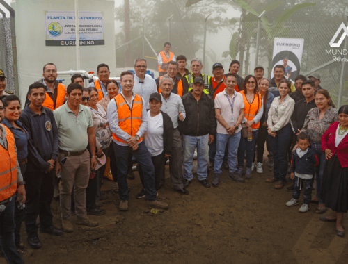 Curimining transforma la vida en Jerusalén Alto con nueva planta de agua potable