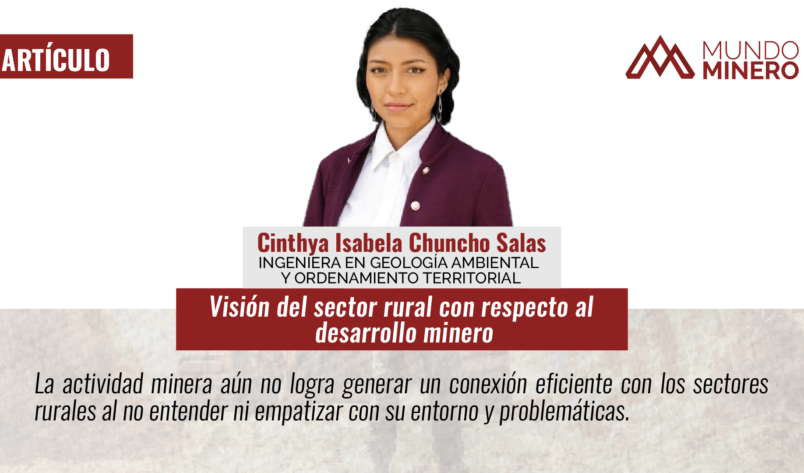 Visión del sector rural con respecto al desarrollo minero