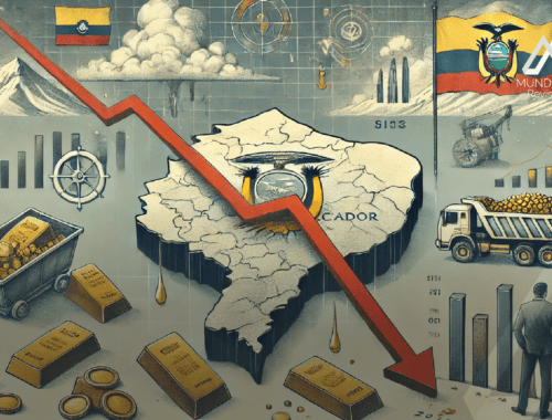 MUNDO MINERO Exportaciones mineras en Ecuador caen por primera vez desde 2018