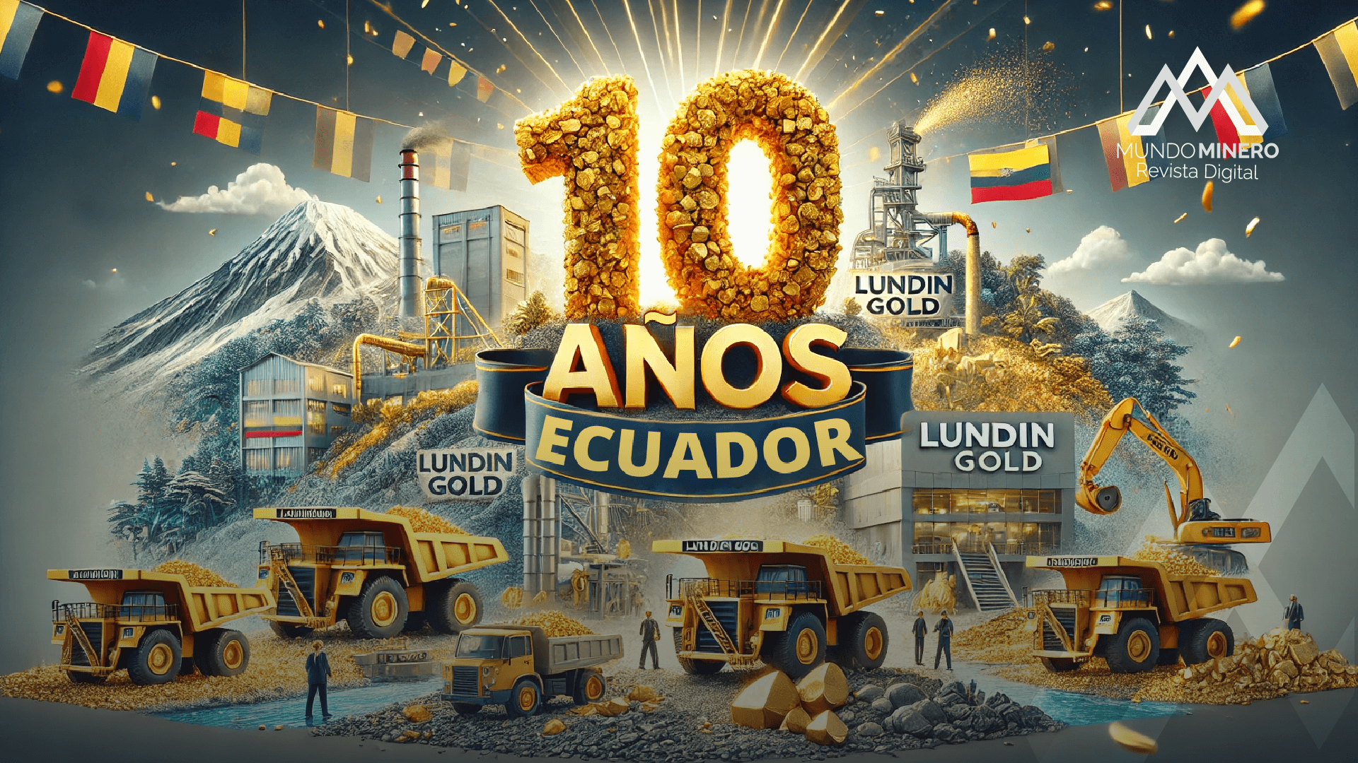 Lundin Gold celebra 10 años en Ecuador con logros históricos