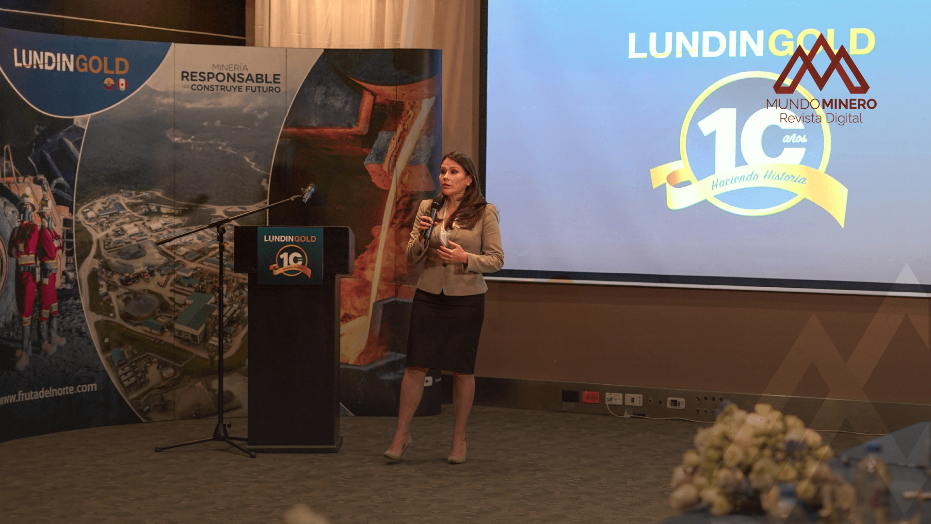 MUNDO MINERO Lundin Gold celebra una década de minería responsable en Ecuador