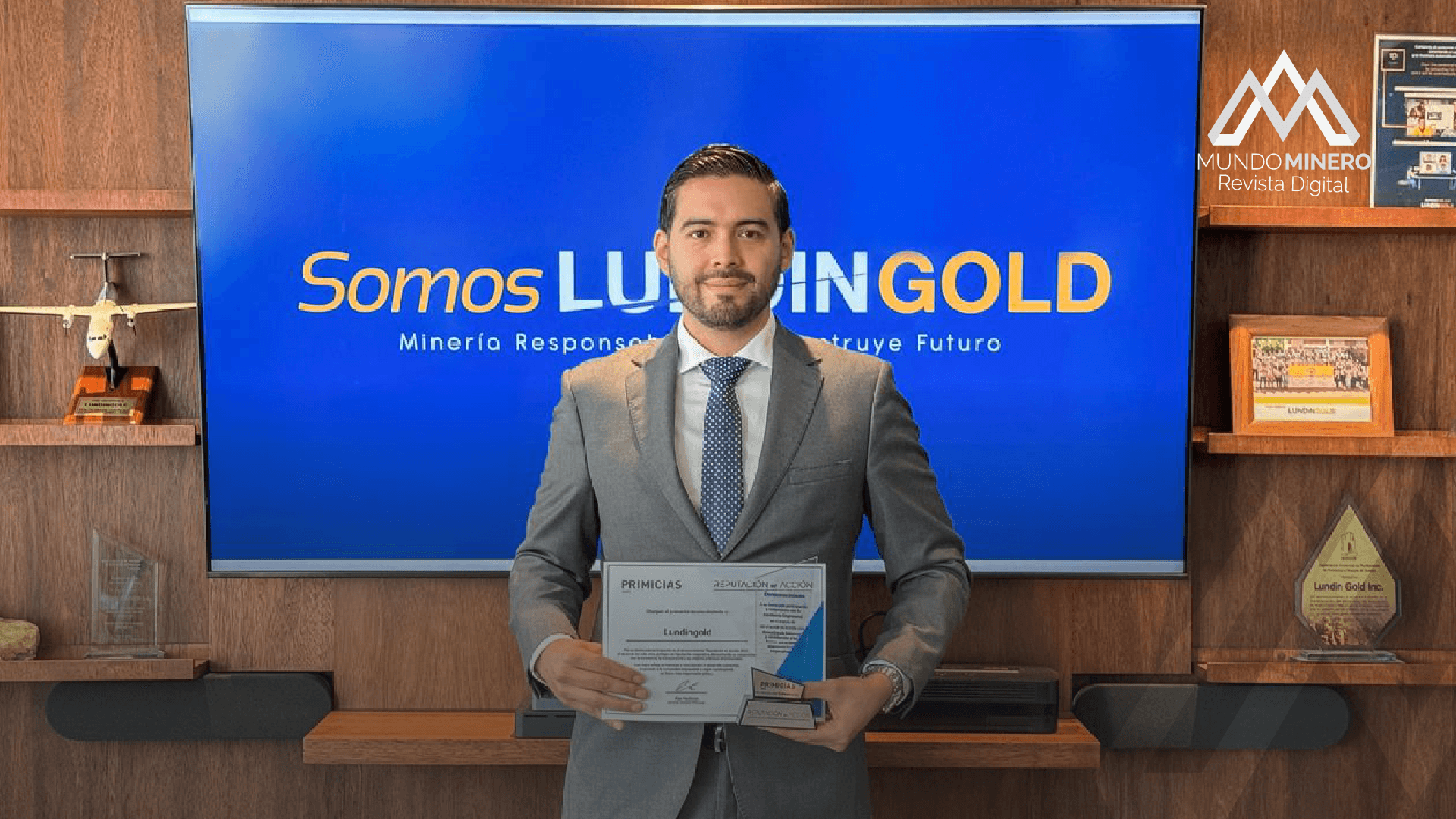 Lundin Gold recibe reconocimiento por su impacto social y ambiental