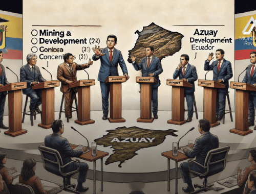 Candidatos a asambleístas debaten sobre minería y desarrollo por Azuay